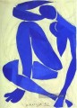 Blue Nude IV abstrakter Fauvismus Henri Matisse